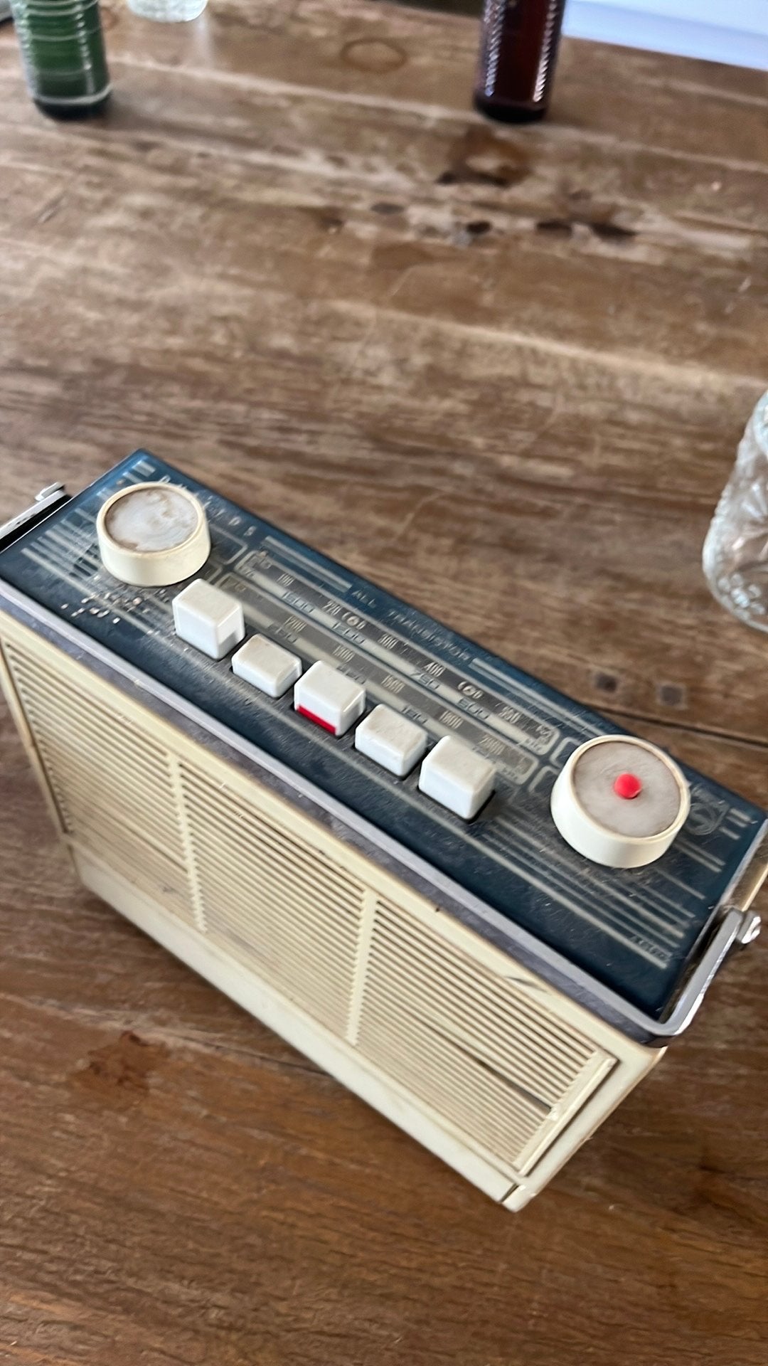 Philips All Transistor draagbare (auto)radio, Ophalen of Verzenden