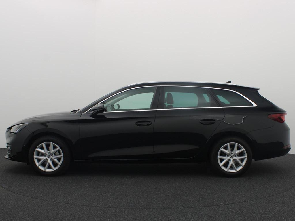 SEAT Leon Sportstourer 1.5 TSI Style Launch Edition TREKHAAK, Stof, 4 cilinders, Leon, Zwart