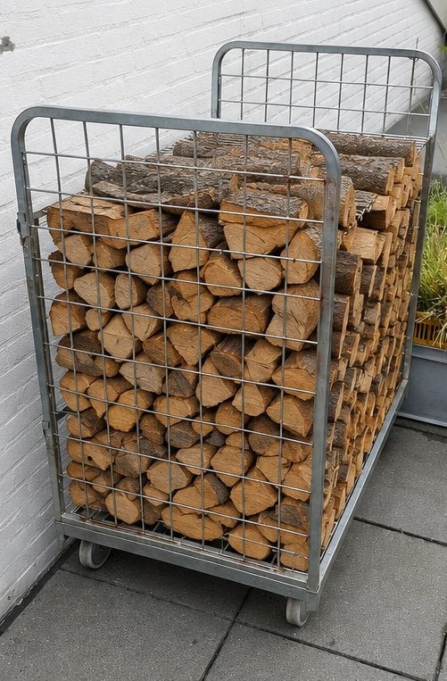 Flexibele Opslag hout/spullen makkelijk te verplaatsen, Minder dan 3 m³, Ophalen