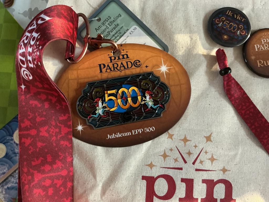 Efteling Pin Parade Jubileum EPP 500 set, Ophalen of Verzenden, Nieuw, Overige typen