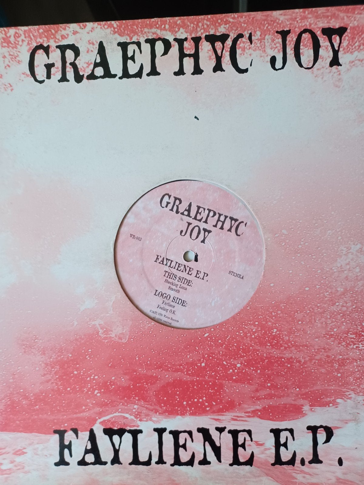 graephyc joy vinyl, Ophalen of Verzenden, Zo goed als nieuw, 12 inch