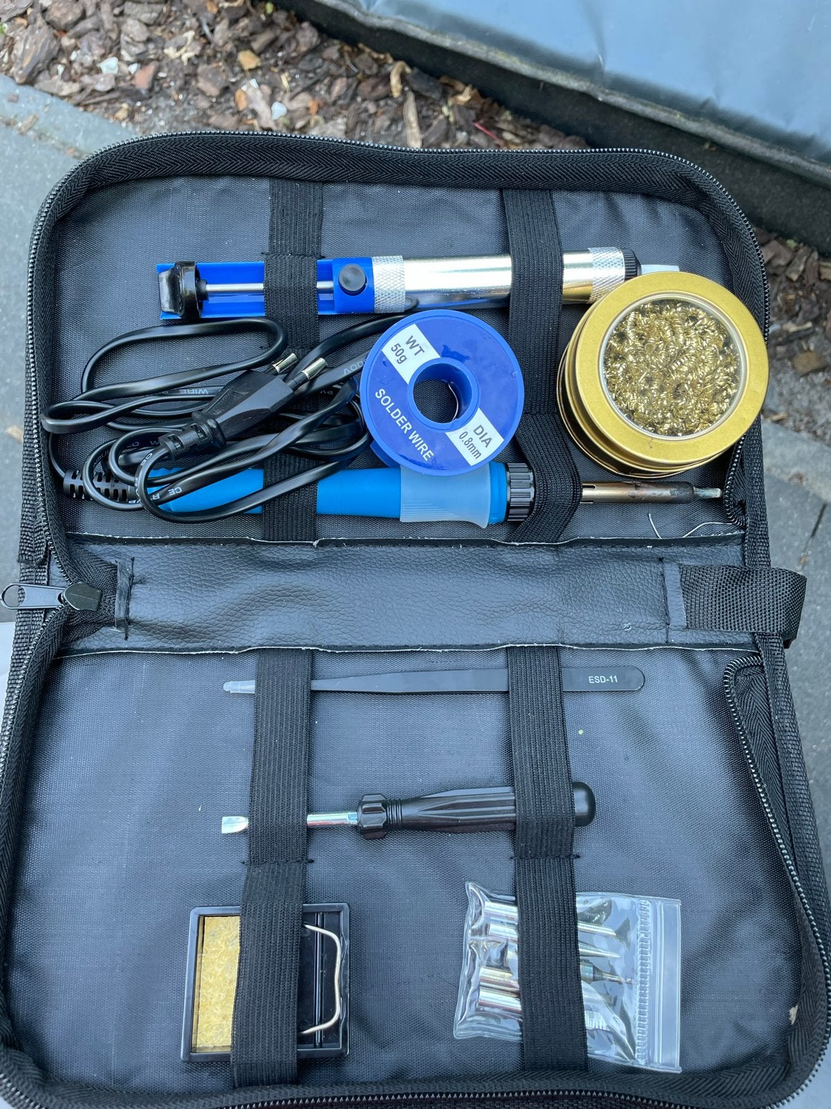 Complete Soldeerbout Set met Accessoires, Ophalen of Verzenden, Gebruikt