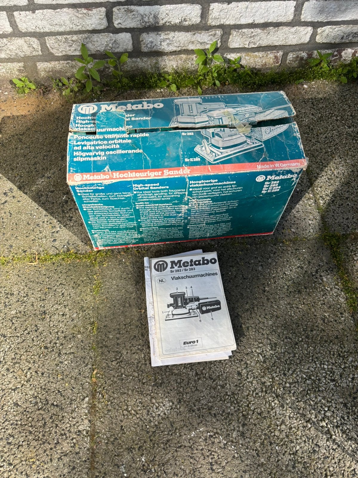 Metabo schuurmachine, Ophalen of Verzenden, Vlakschuurmachine