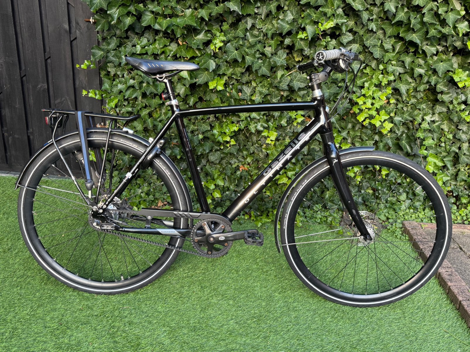Gazelle Ultimate S8 BELT, Fietsen en Brommers, Ophalen, Gebruikt, Versnellingen, 57 tot 61 cm