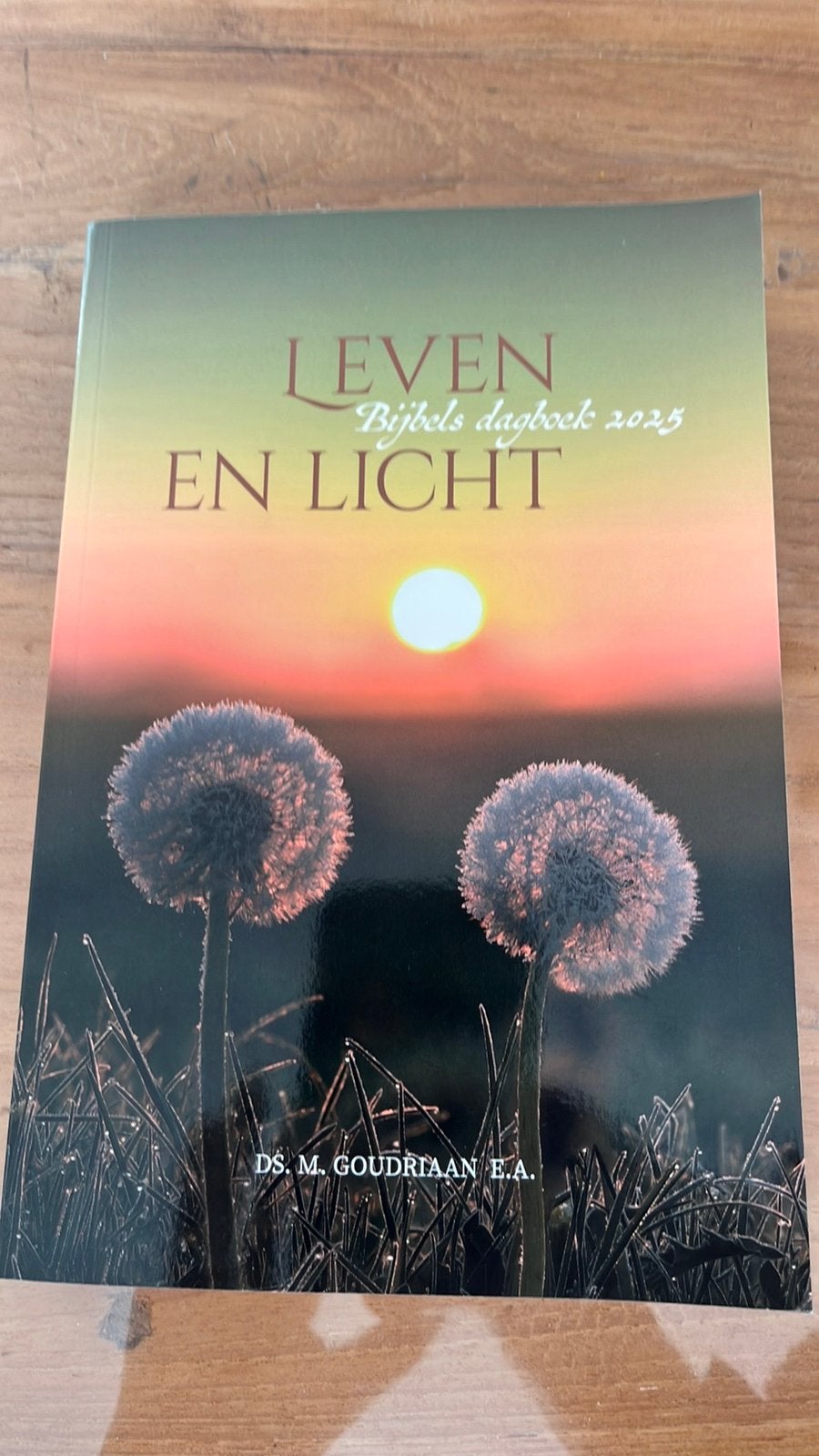 Ds. M. Goudriaan - Leven en licht 2025, Ophalen of Verzenden, Nieuw, Christendom | Protestants