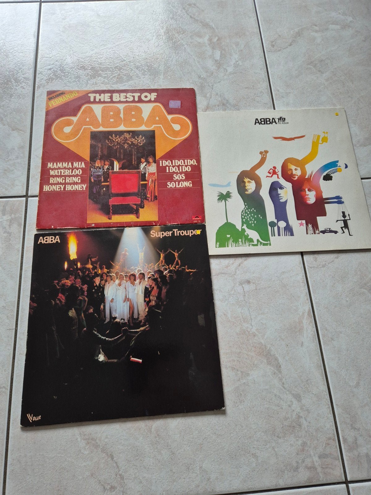 lp abba, Ophalen, Gebruikt, LP