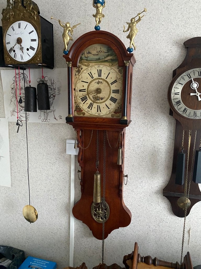 Grote Friese Klok, Ophalen
