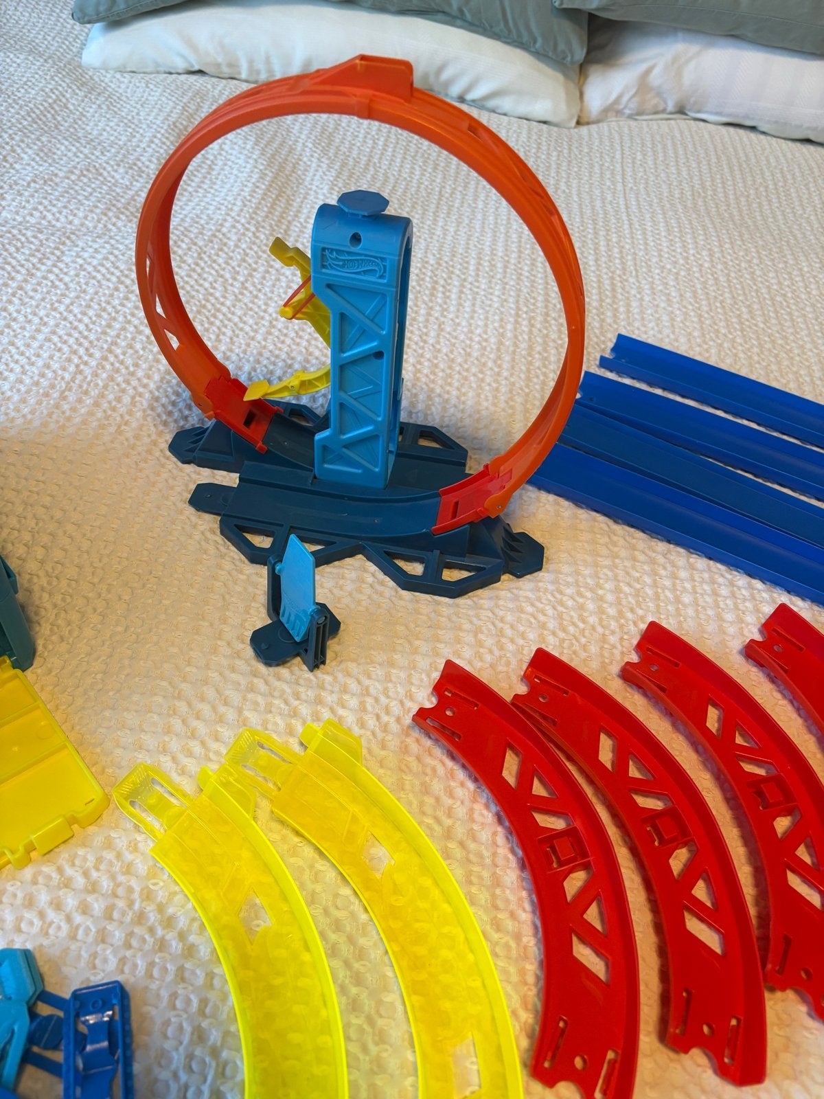 Hotwheels Baanonderdelen, Booster, Jumps, Tracks, Auto's, Ophalen, Zo goed als nieuw