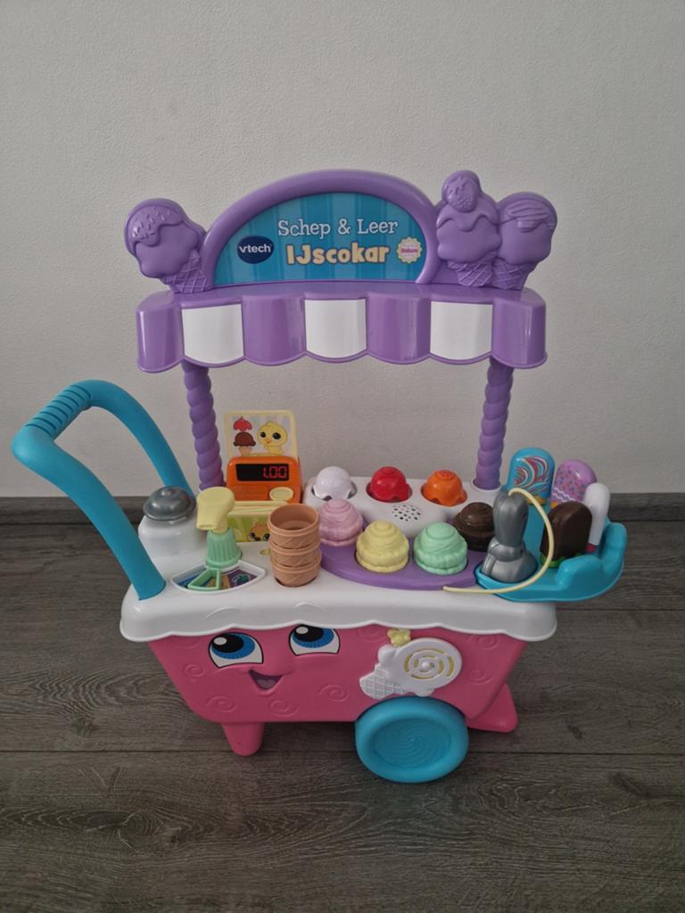 Vtech Schep & Leer IJscokar Deluxe, Kinderen en Baby's, Ophalen, Zo goed als nieuw, 2 tot 4 jaar