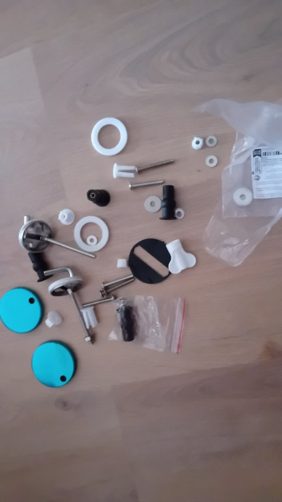 Wc bril bevestiging bouten, Ophalen of Verzenden, Nieuw, Toilet