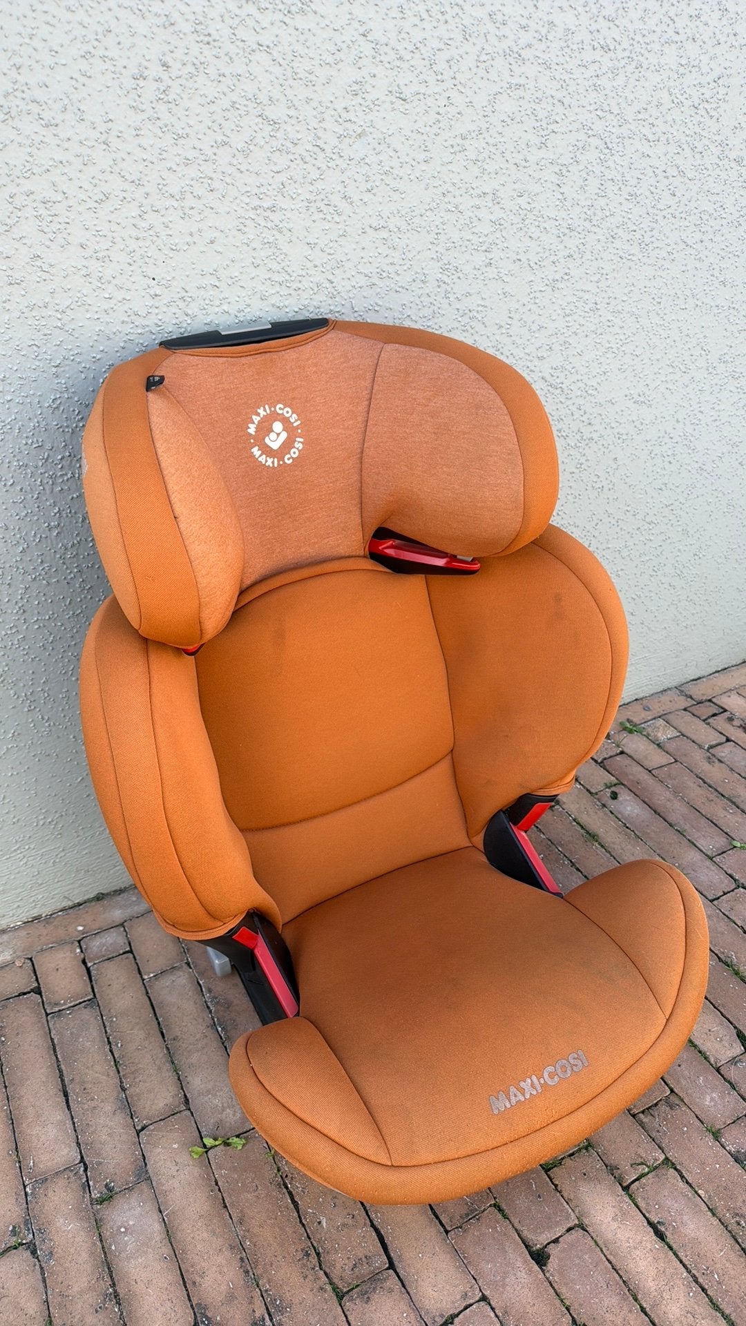 Maxi cosi rodifix airprotect cognac kleur, Ophalen, Gebruikt, 15 t/m 36 kg, Verstelbare rugleuning