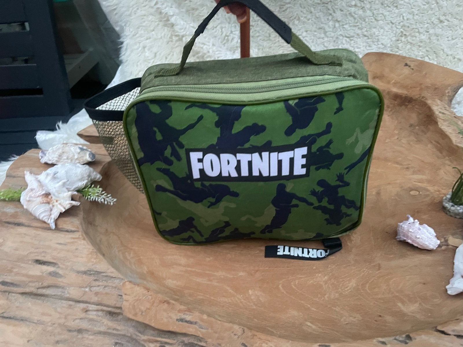 Fortnite lunchtas - Camouflage print - Zo goed als, Ophalen of Verzenden, Zo goed als nieuw