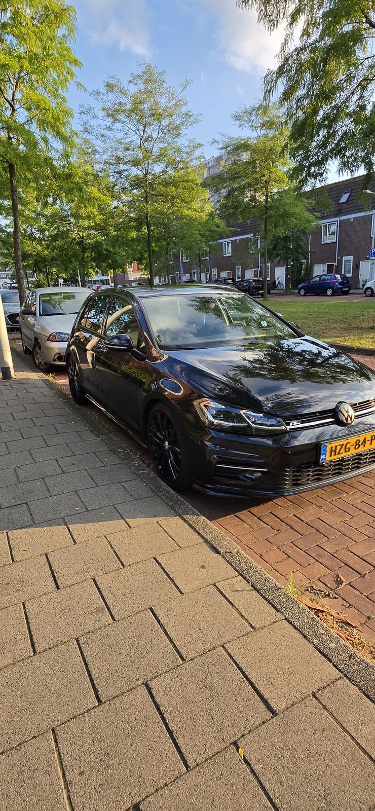 Volkswagen Golf 2.0 TDI 150pk 7-DSG 2019 Zwart, Automaat, 1345 kg, Parkeerassistent, 4 cilinders