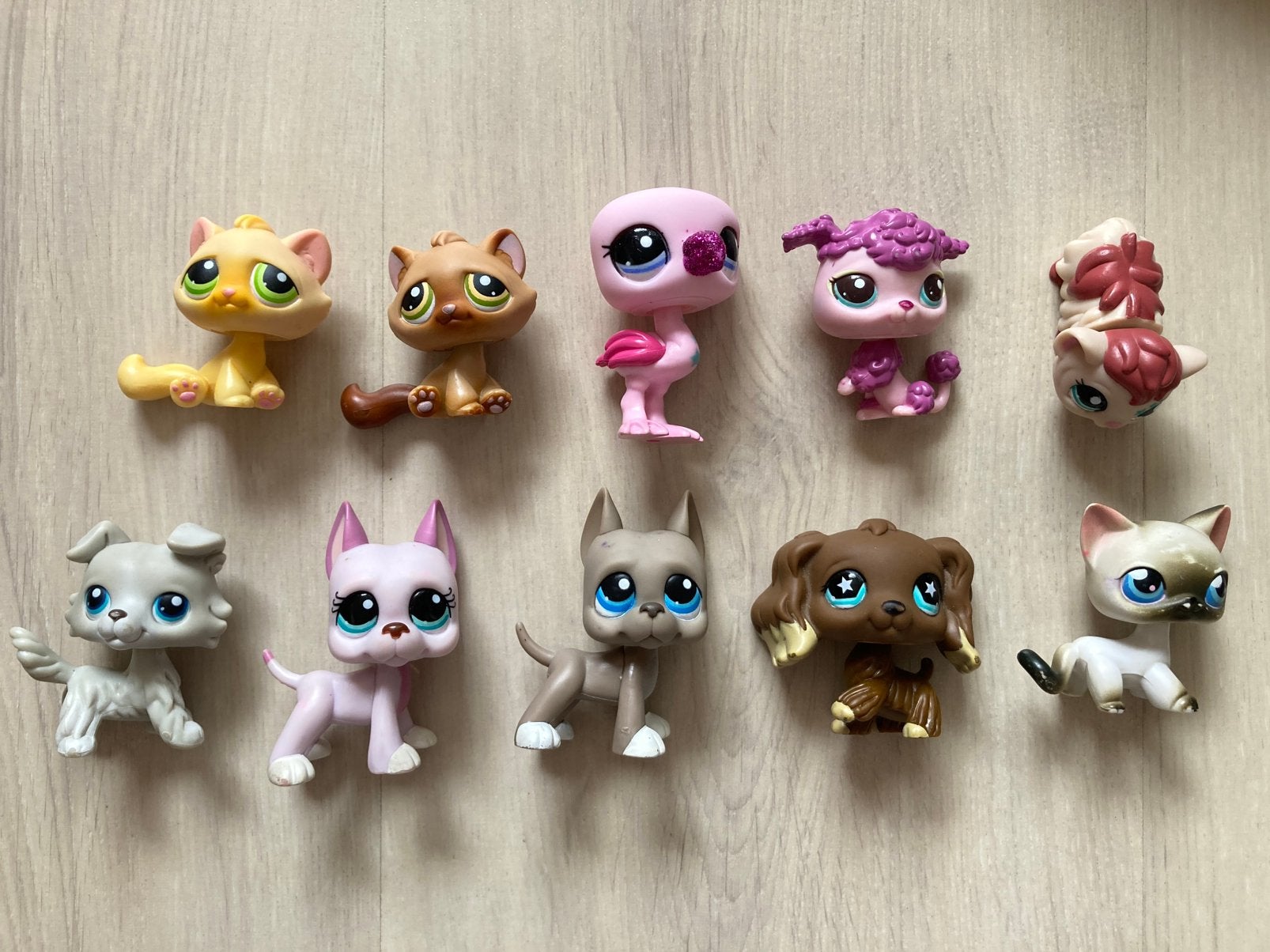 Littlest pet shop zeldzame diertjes petshop LPS kat hond, Verzamelen, Poppetjes en Figuurtjes, Ophalen of Verzenden, Gebruikt