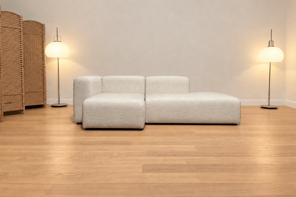 NIEUW GESTOFFEERD HAY Mags Hoekbank + GARANTIE, HAY Mags, 100 tot 125 cm, Hoekbank, Www.designplaats.nl