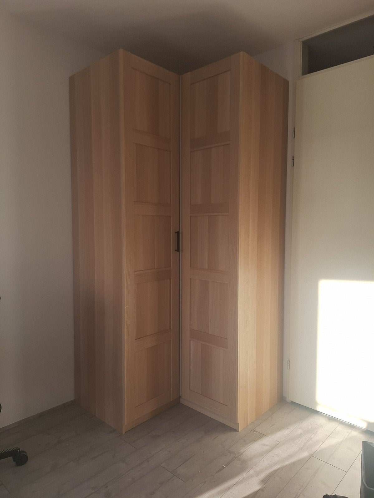 IKEA Pax Kast Hoekcombinatie 236cm hoog met planken/hang, Huis en Inrichting, Ophalen, Met deur(en), Gebruikt, 200 cm of meer