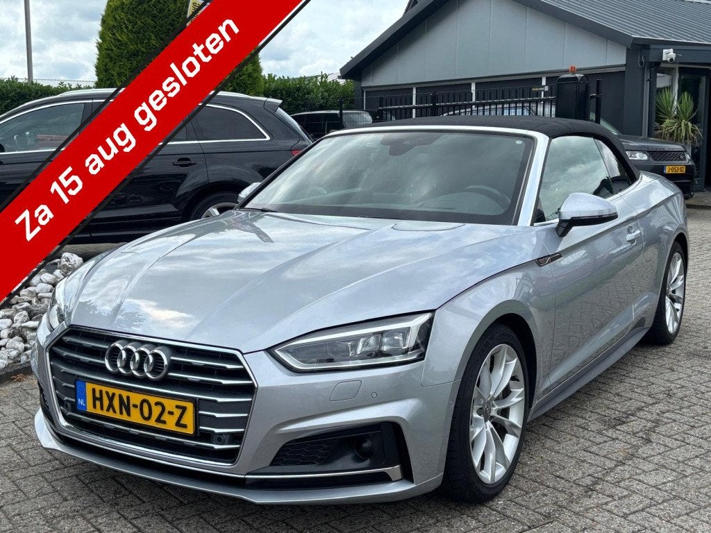Audi A5 Cabriolet 2.0 TFSI Quattro 2017 S-Line Automaat Cabr, Auto's, Audi, Automaat, Gebruikt, 4 cilinders, 4 stoelen