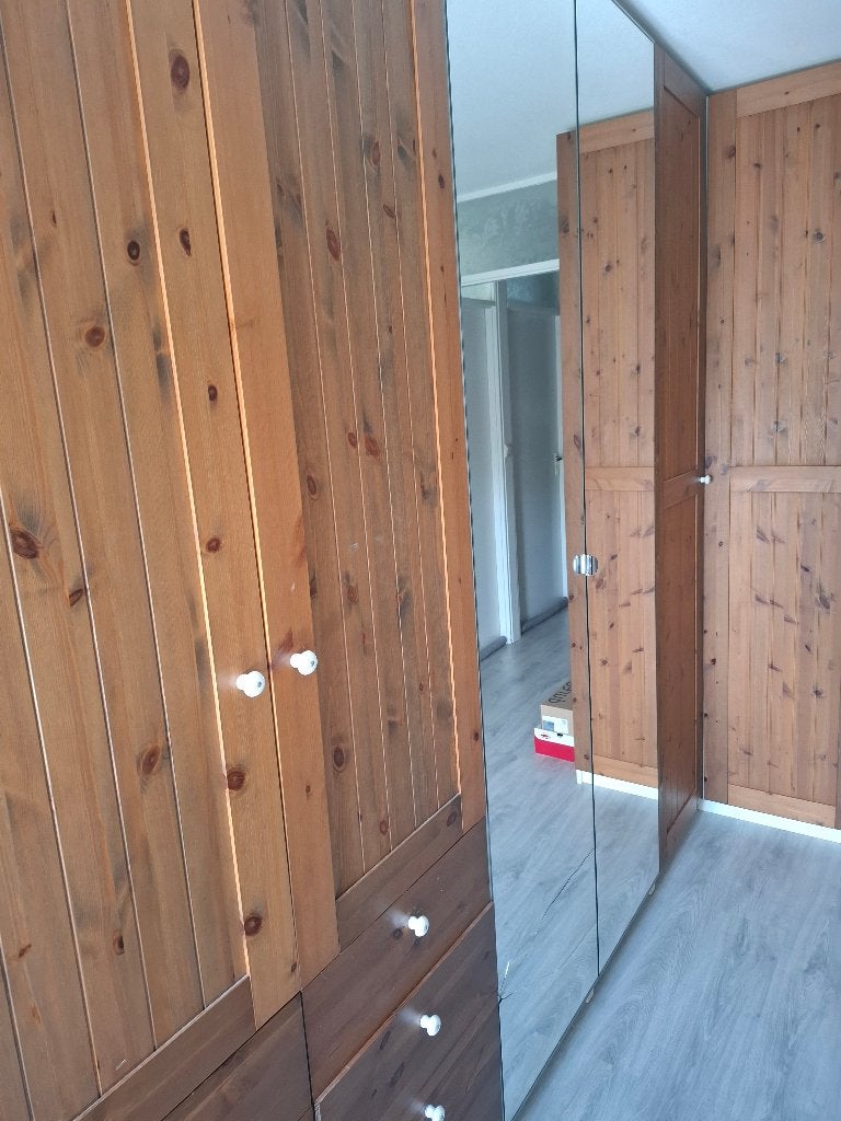 Kledingkast Pax ikea, zelf demonteren, Ophalen, Gebruikt, 200 cm of meer, Met lade(s)