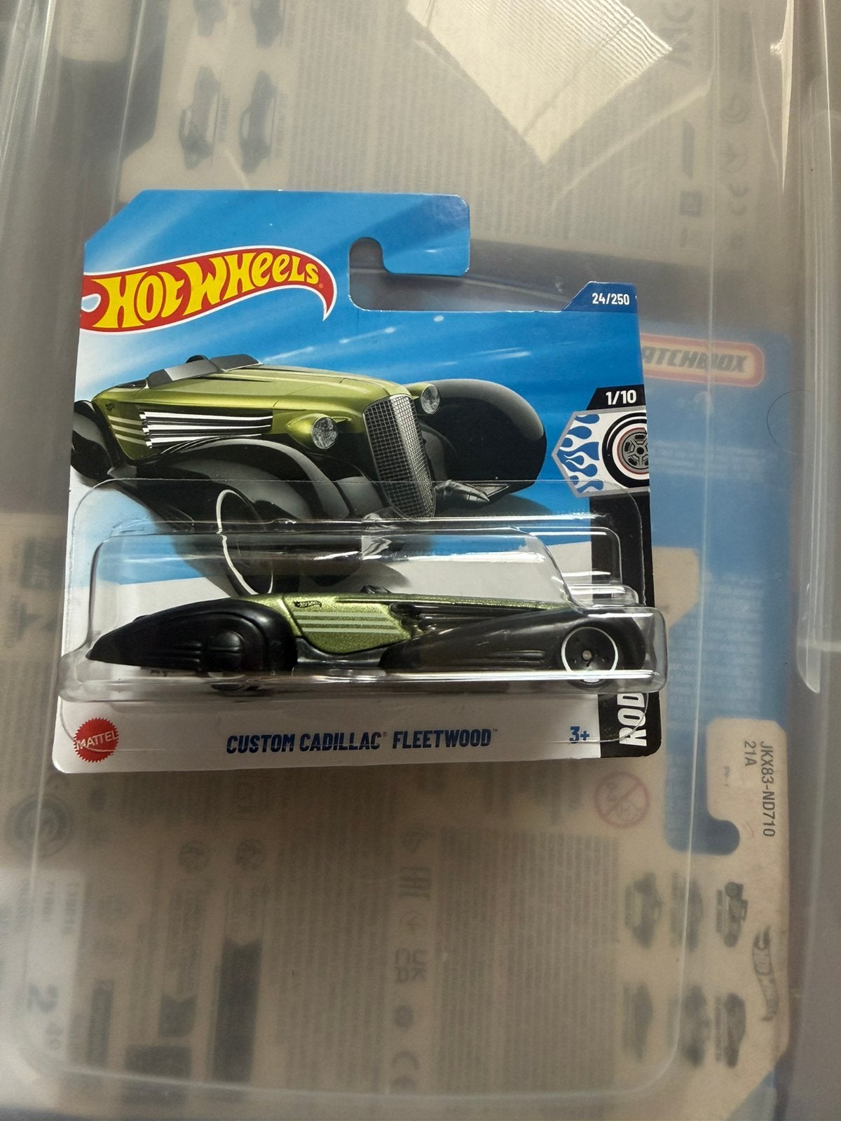 Hot wheels Cadillac fleetwood, Hobby en Vrije tijd, Ophalen of Verzenden, Zo goed als nieuw, Auto