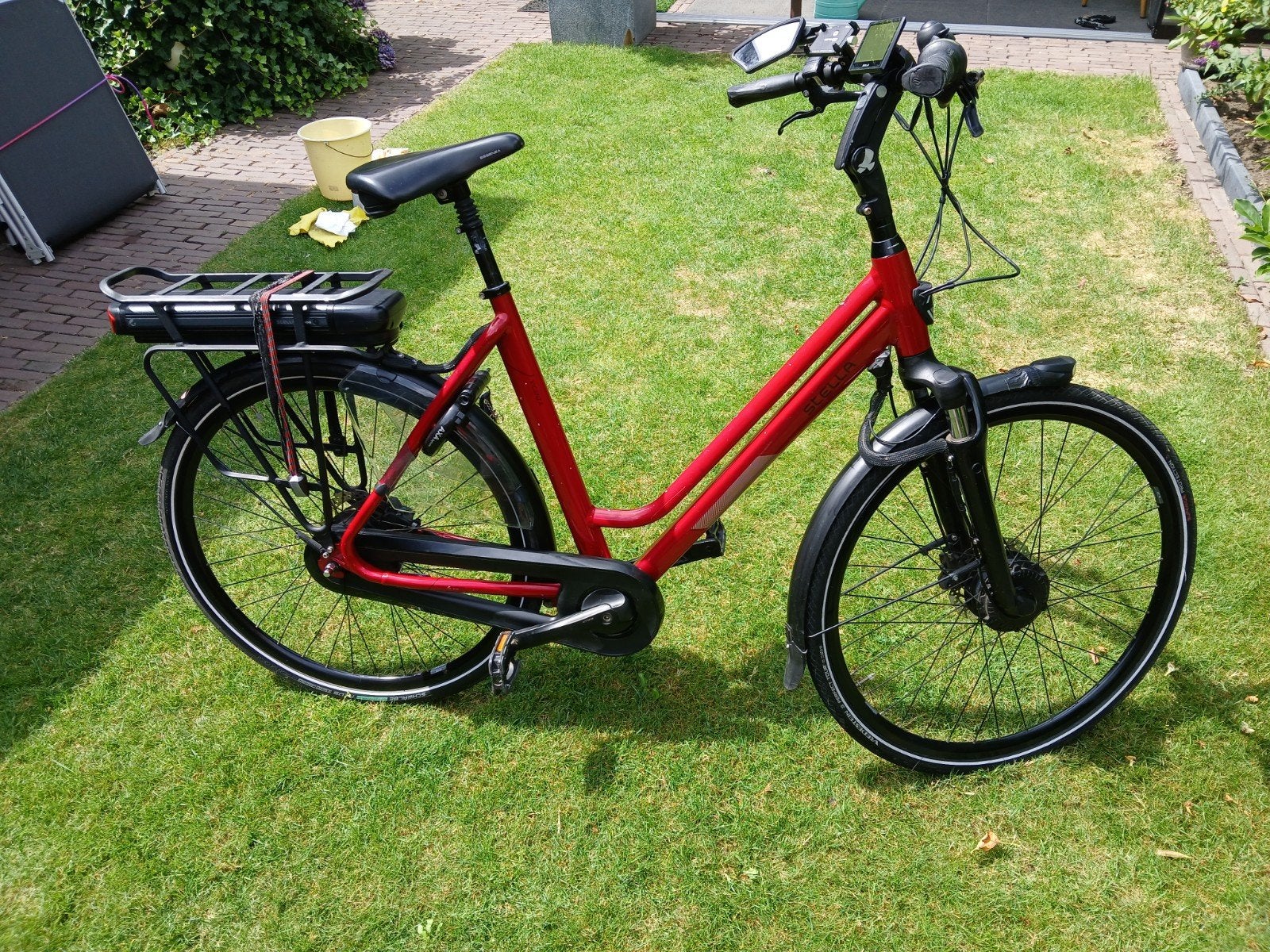 Stella e-bike Met 630wh batterij 51-55cm, Fietsen en Brommers, Elektrische fietsen, Gebruikt, 51 tot 55 cm, 50 km per accu of meer