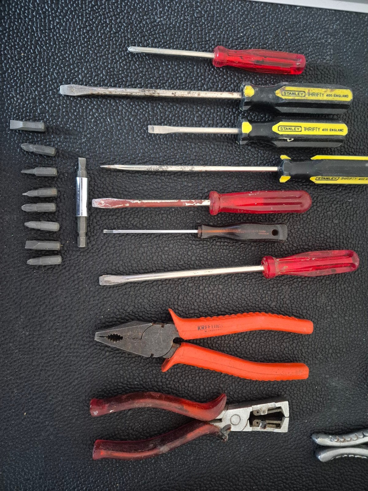 Diverse gereedschappen schroevendraaiers en tangen, Ophalen of Verzenden, Gebruikt, Overige typen, Stanley