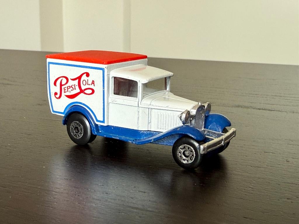 Matchbox Superfast Pepsi Cola Model a Ford 1979, Ophalen of Verzenden, Auto, Matchbox