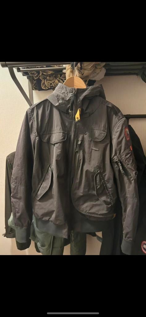 Parajumpers zomerjas - Maat L grijs, Ophalen, Zo goed als nieuw, Maat 42/44 (L), Grijs
