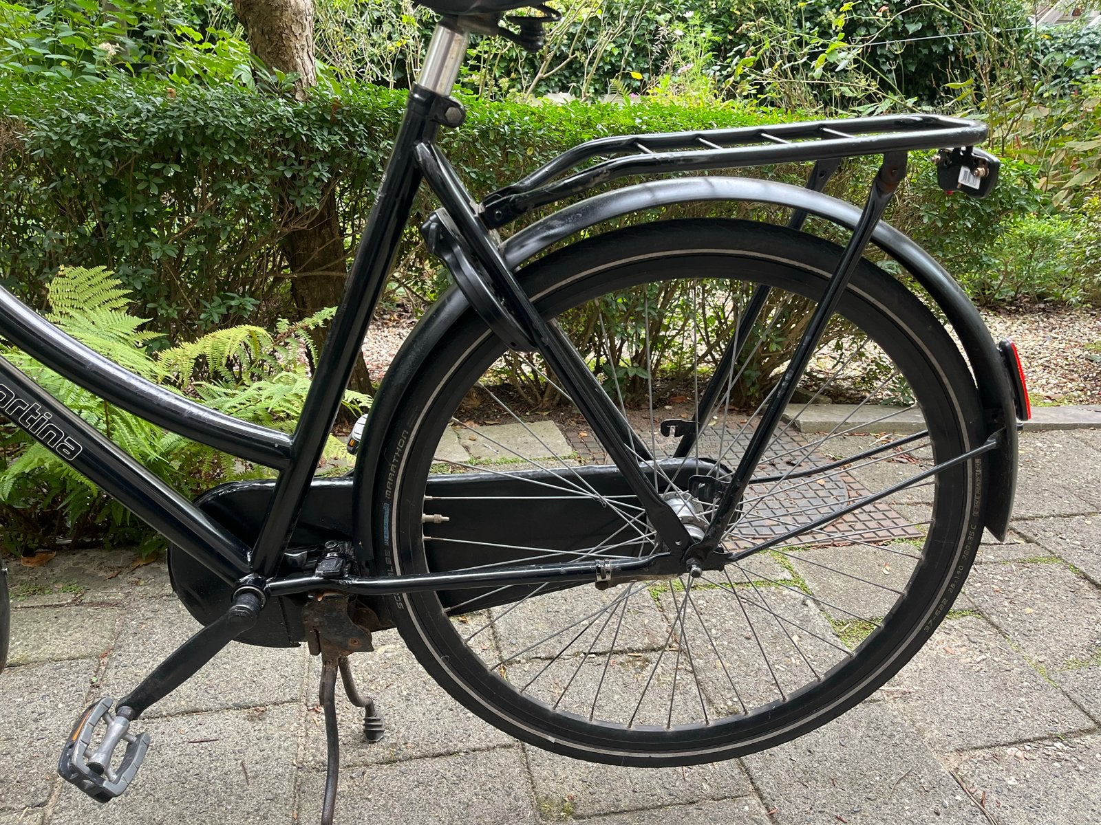 Foto 5 van Cortina U4 Transportfiets Dames - Zwart