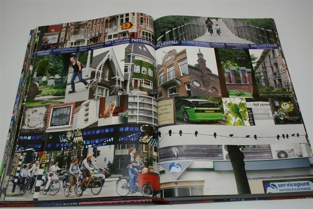 Amsterdam — Groot Fotoboek Straatbeeld Jurrian Hoefsmit, Ophalen of Verzenden, Gelezen, Fotografen