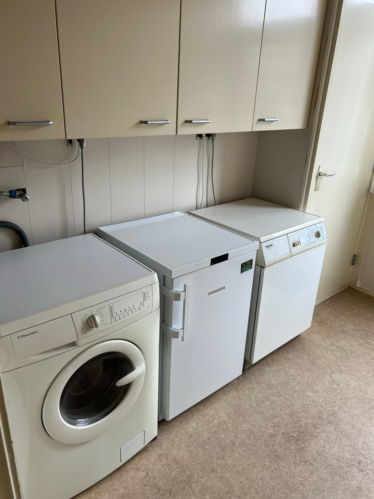 Electrolux  Wasmachine & Miele Novotronic  Droger, Witgoed en Apparatuur, Ophalen, Gebruikt, Voorlader, Kort programma