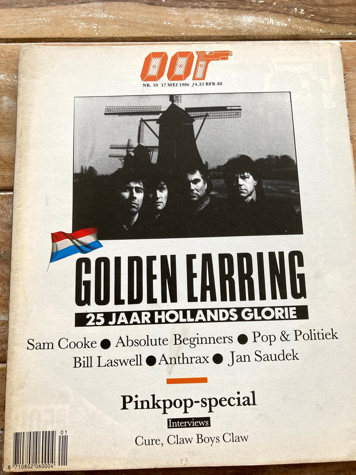 OOR Magazine 1986 THE CURE Claw Boys Claw WATERBOYS Earring, Ophalen of Verzenden, Zo goed als nieuw, Muziek, Film of Tv
