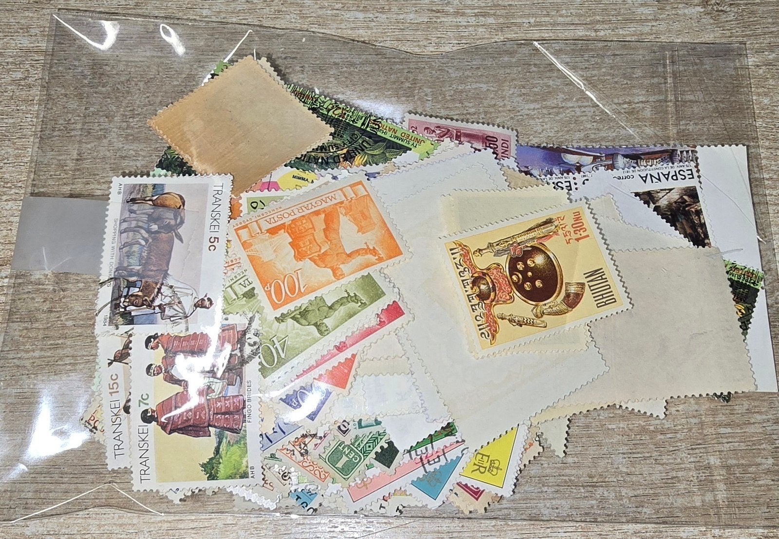Postzegel wereld mix mint en gebruikt, Verzenden, Buitenland