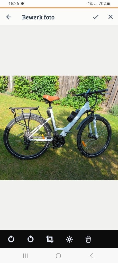 Vouwfiets IKEA, Fietsen en Brommers, Fietsen | Vouwfietsen, Gebruikt, Dames, Overige merken, 20 inch of meer, Deels opvouwbaar