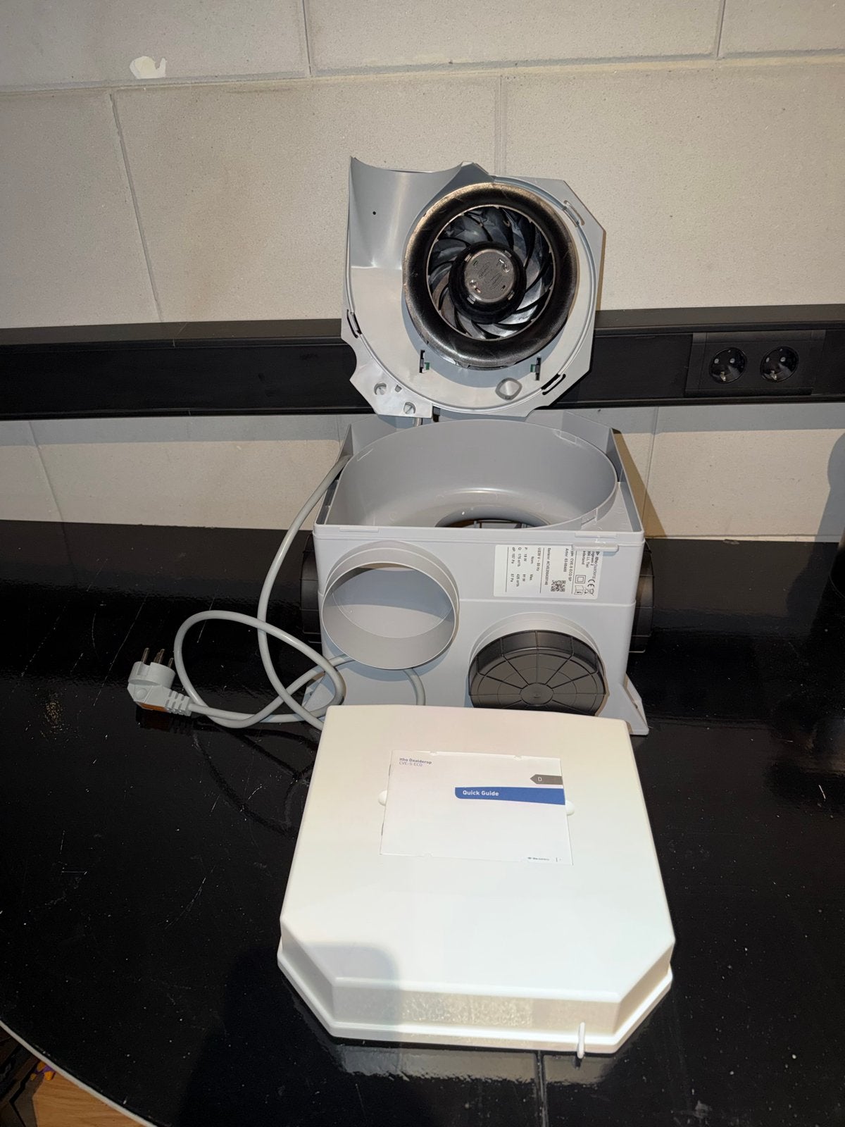 Itho Daalderop CVE-S ECO SP Ventilator en Afzuiger, Ophalen, Nieuw, Ventilator en Afzuiger