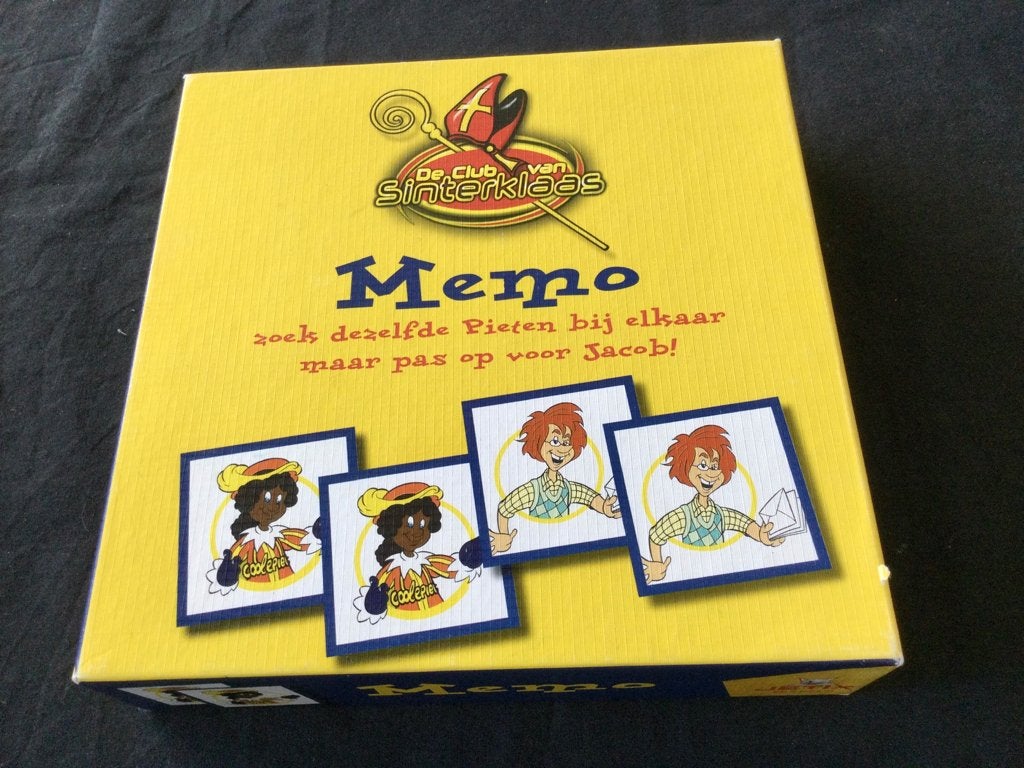 De Club van Sinterklaas Memo spel of Spelpuzzel, Ophalen of Verzenden, Minder dan 10 stukjes, Gebruikt, 2 tot 4 jaar