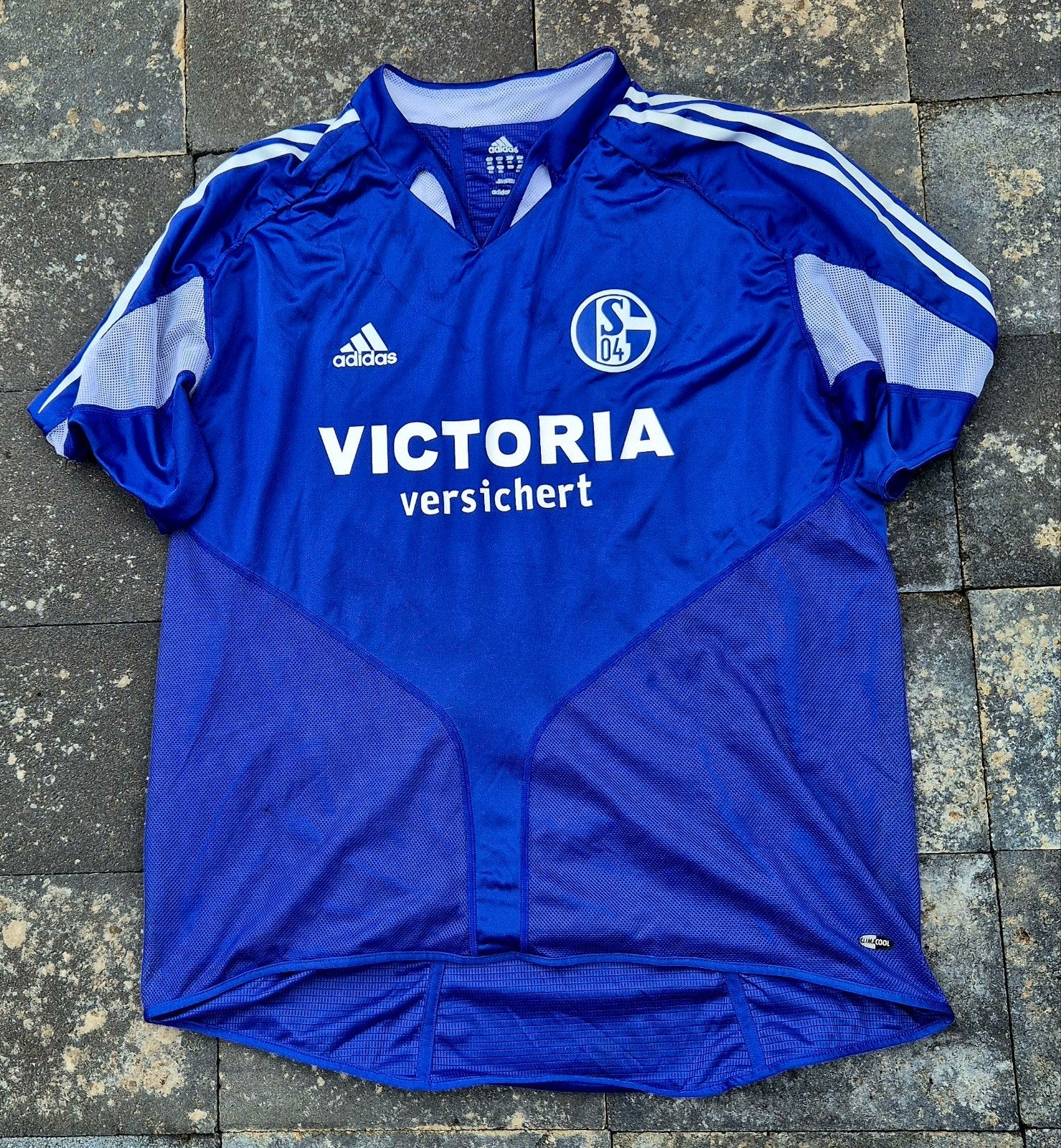 FC Schalke 04 Player Issue Poulsen shirt XXL FC Twente Ajax, Groter dan maat XL, Ophalen of Verzenden, Zo goed als nieuw, Shirt
