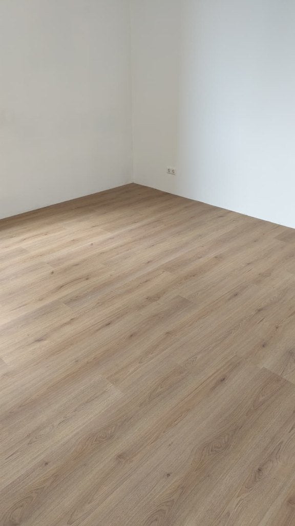 Gamma laminaat eiken 55m2 + ondervloer, Ophalen, Gebruikt, 50 tot 150 cm, 10 m² of meer