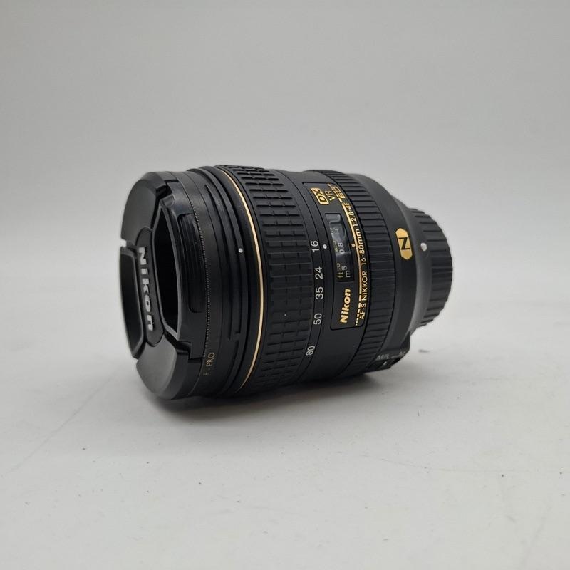 Nikon AF-S DX NIKKOR 16-80mm f/2.8-4E ED VR (Standaardzoom), Ophalen of Verzenden, Zo goed als nieuw, Spiegelreflex, Nikon