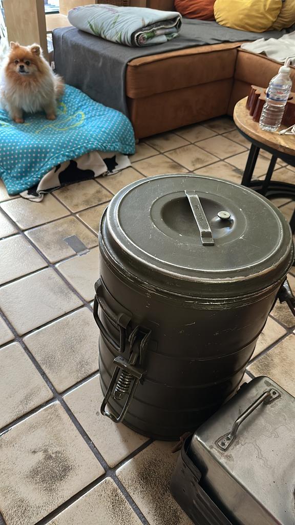 Gamel 30 liter, Ophalen, Gebruikt, Rvs, Overige typen