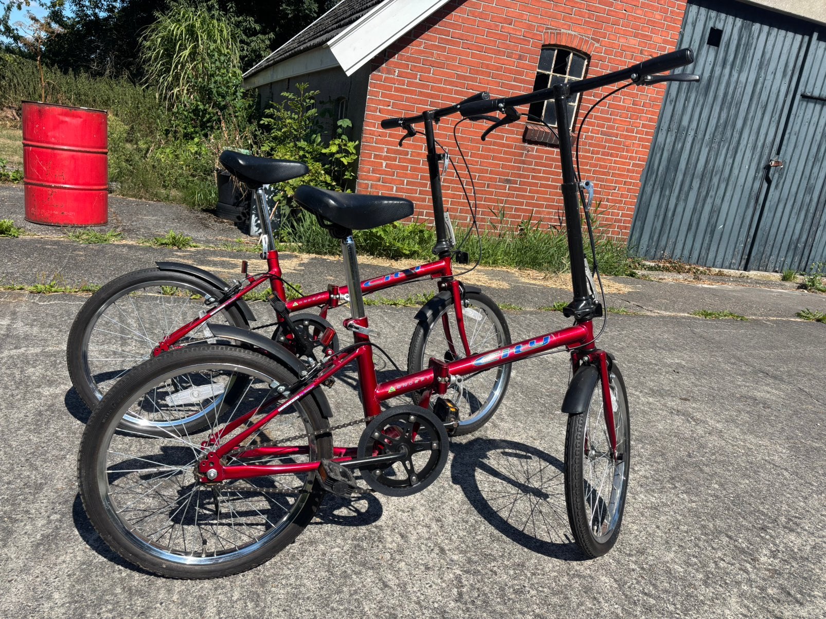 Vouwfiets kyoso city hopper, Fietsen en Brommers, Fietsen | Vouwfietsen, Ophalen, Zo goed als nieuw, 16 tot 18 inch