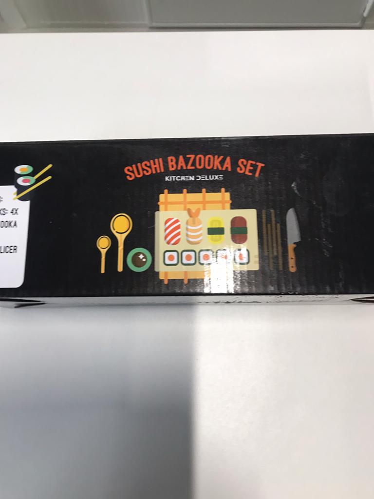 Sushi Bazooka set nieuw compleet met mes en toebehoren, Ophalen, Nieuw