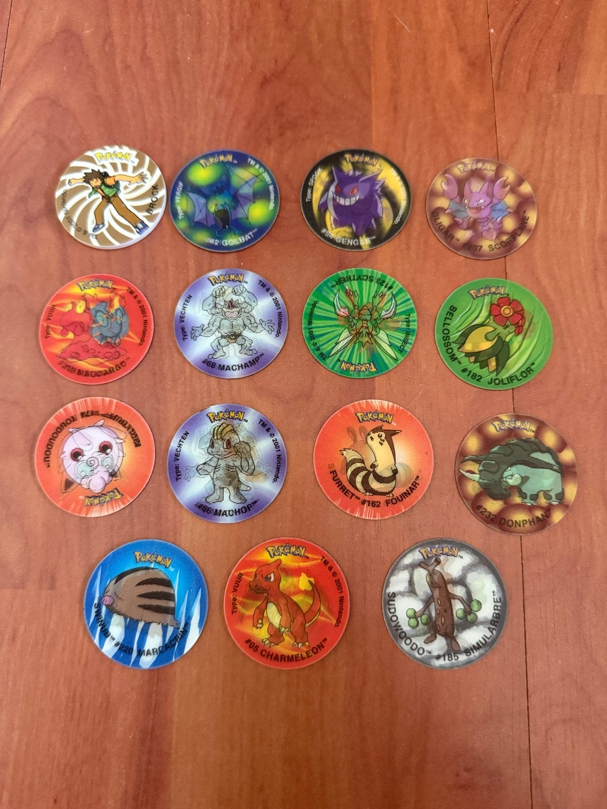 Pokémon Flippo's - Diverse Collectie, Verzamelen, Flippo's, Ophalen of Verzenden, Losse flippo's