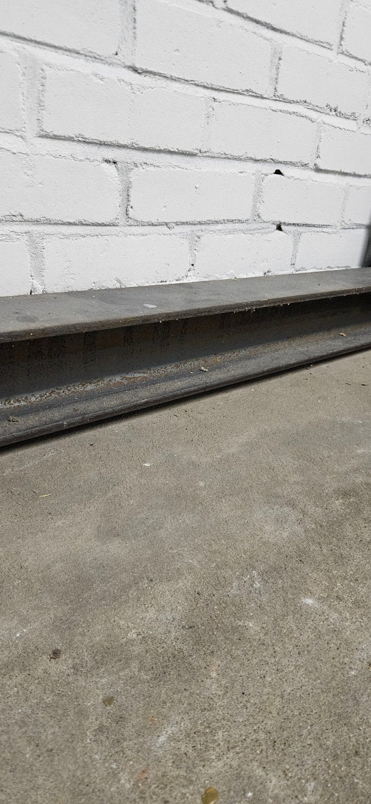 Stalen H-balk 250x10x10, Ophalen