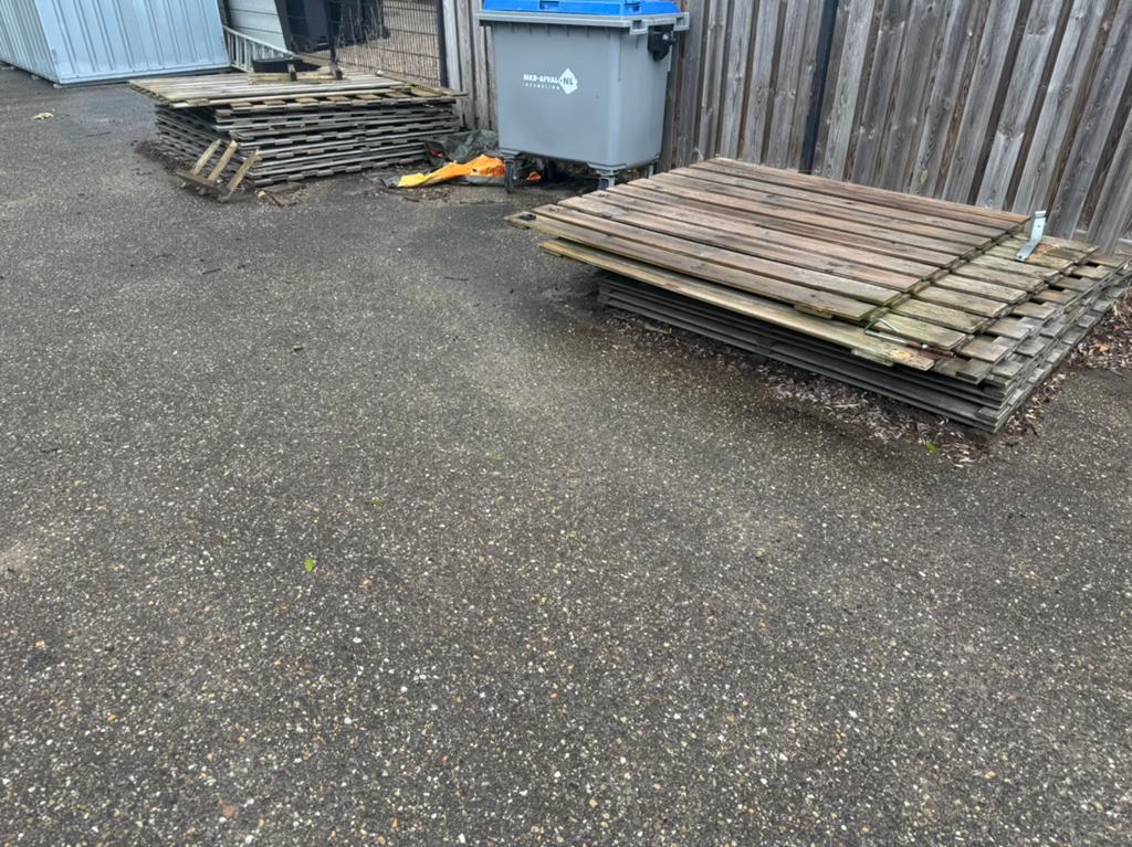 Schutting delen, Doe-het-zelf en Verbouw, Hout en Planken, Ophalen, Minder dan 25 mm, Plank, Minder dan 200 cm