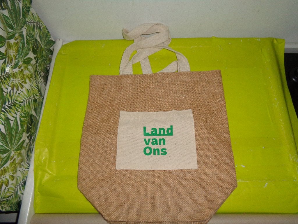 LINNEN TAS €2!, Sieraden, Tassen en Uiterlijk, Ophalen, Zo goed als nieuw