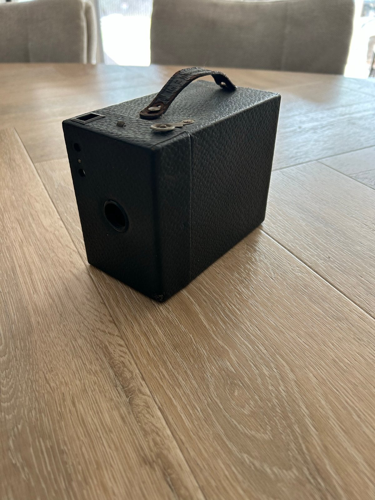 Vintage Hawkeye Model B Boxcamera - Antieke Camera, Ophalen of Verzenden, Gebruikt, Compact, Overige Merken