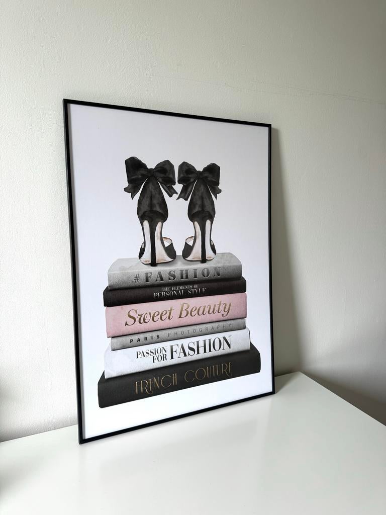 Poster met lijst - Stijlvolle Wanddecoratie, Ophalen, Minder dan 50 cm, 50 tot 75 cm, Print