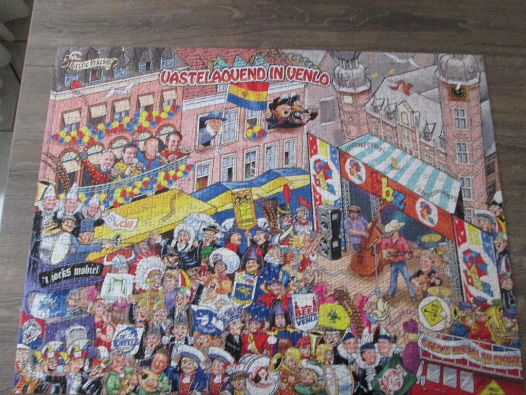 vastelaoves puzzel biestig Venloos puzzle, Ophalen of Verzenden, 500 t/m 1500 stukjes, Gebruikt, Legpuzzel
