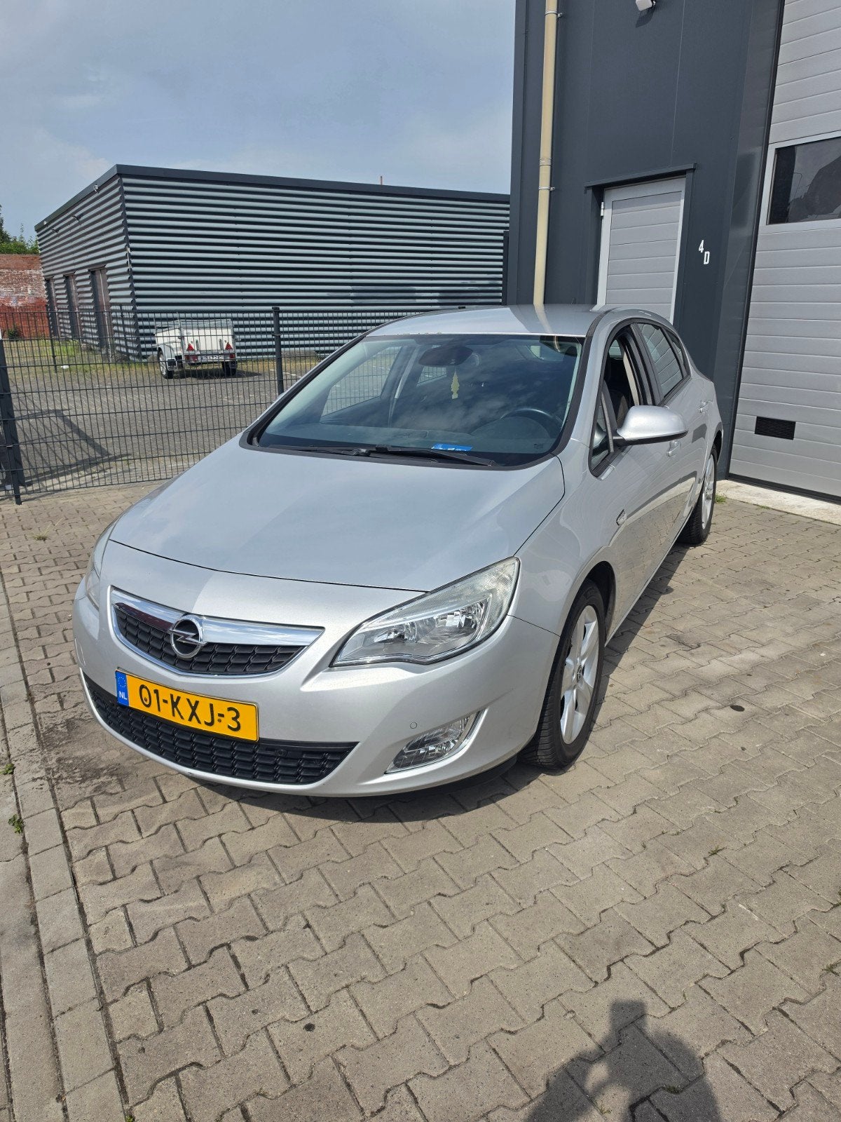 Opel Astra 1.7 Cdti 5D 2010 Grijs, Auto's, 4 cilinders, 1686 cc, Origineel Nederlands, Bedrijf