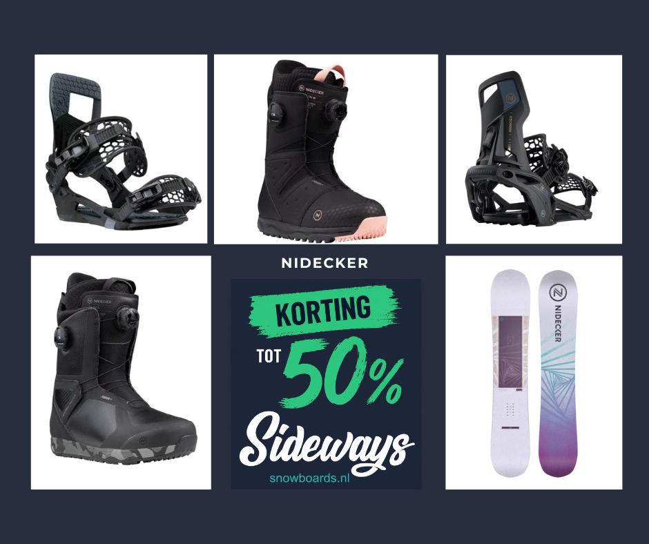 Nidecker snowboard, snowboardbinding & snowboardschoenen, Ophalen of Verzenden, Nieuw, Board